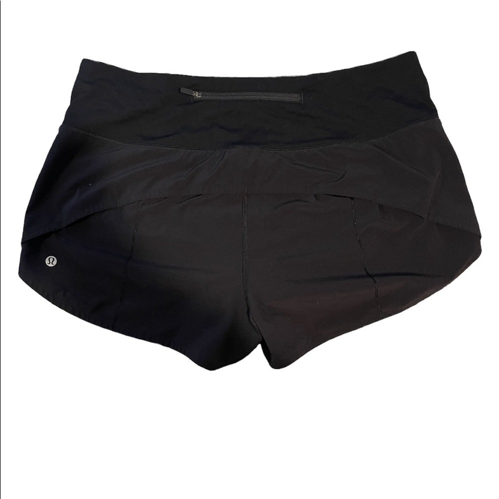 ⭐️LULULEMON⭐️ black Speed Up shorts perfect condition rip tags still in